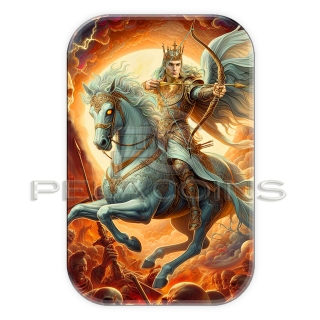 Four Horsemen of the Apocalypse - White Horse 2024 2oz Silver Cast Bar
